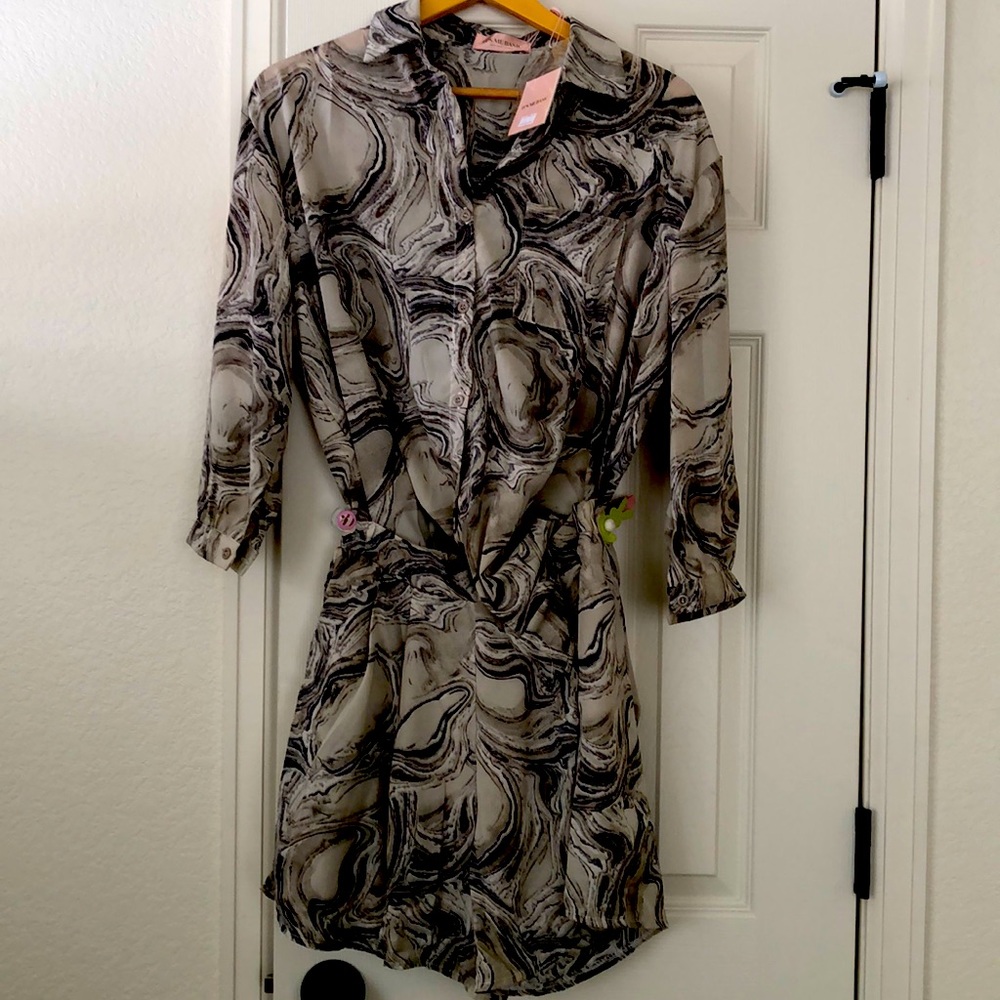Satin daily clothes